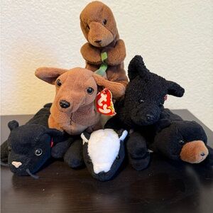 Ty beanie baby Collection - Brown and Black
